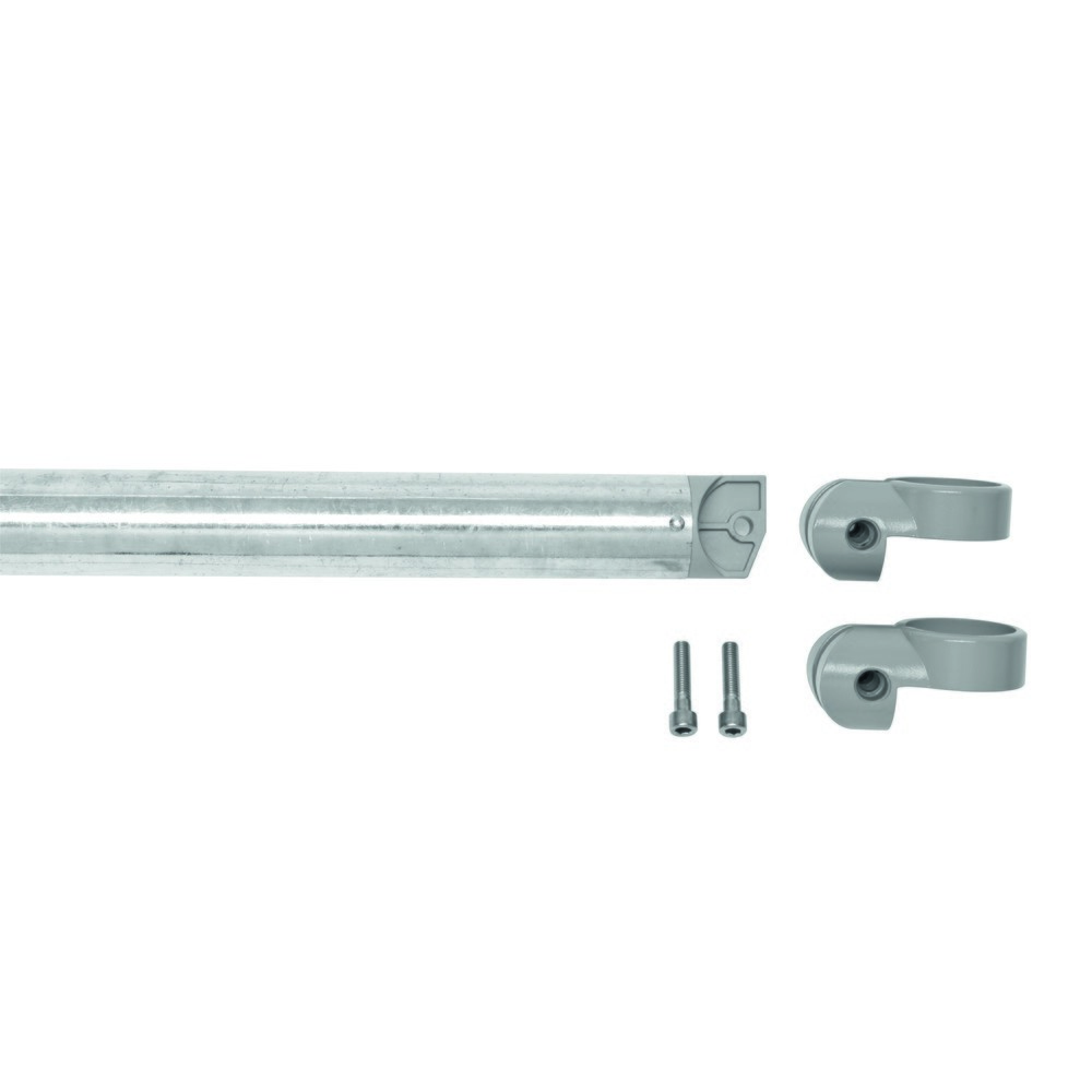 Imagen del producto: Barandilla del sistema MORION, tubo transversal, Ø 60 mm, longitud 2.000 mm, paso 2,170 mm, galvanizado en caliente