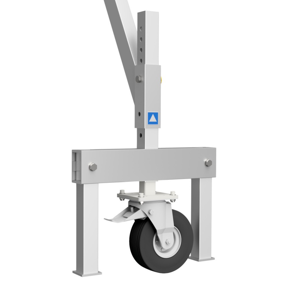Número de imagen del producto 1: Bastidor con ruedas para grúa pórtico de aluminio SCHILLING, aplicación en interiores y exteriores