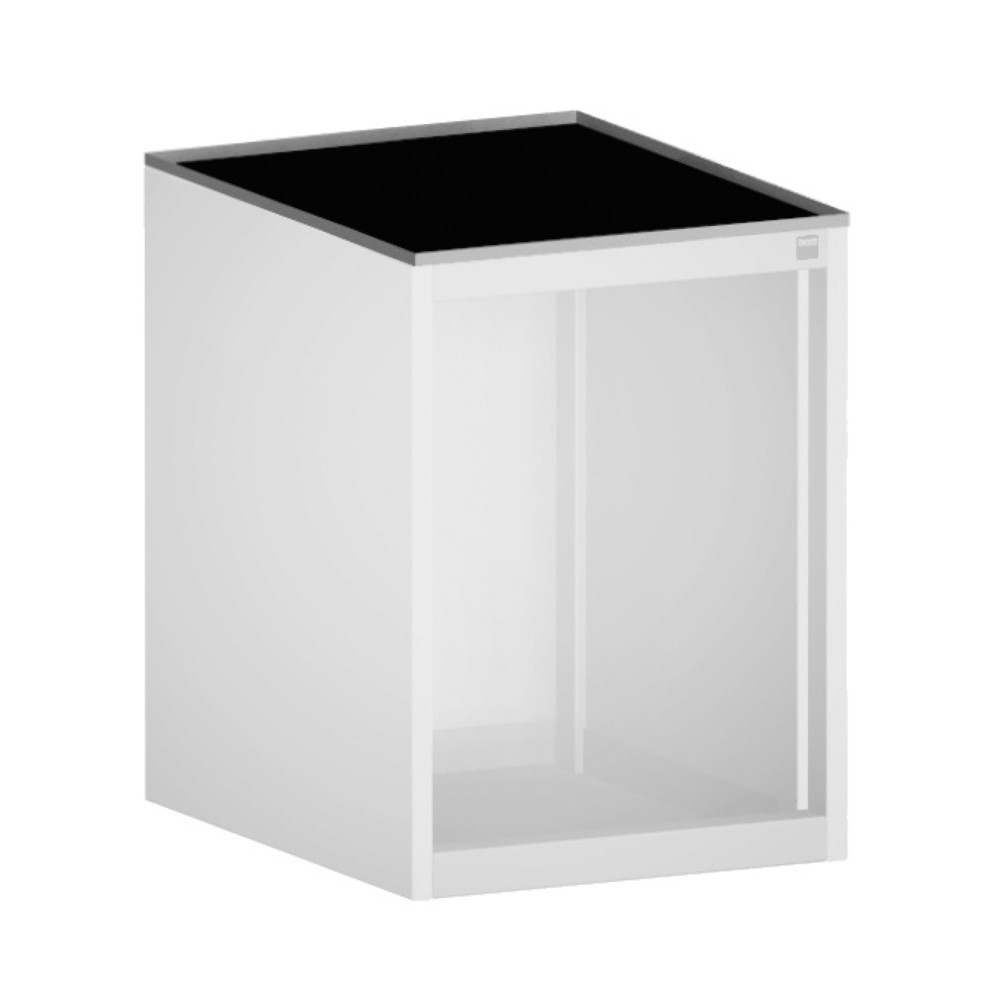 Imagen del producto: borde de enrollable con soporte de armario para módulo con cajones bott cubio, ancho x profundidad 650 × 650 mm