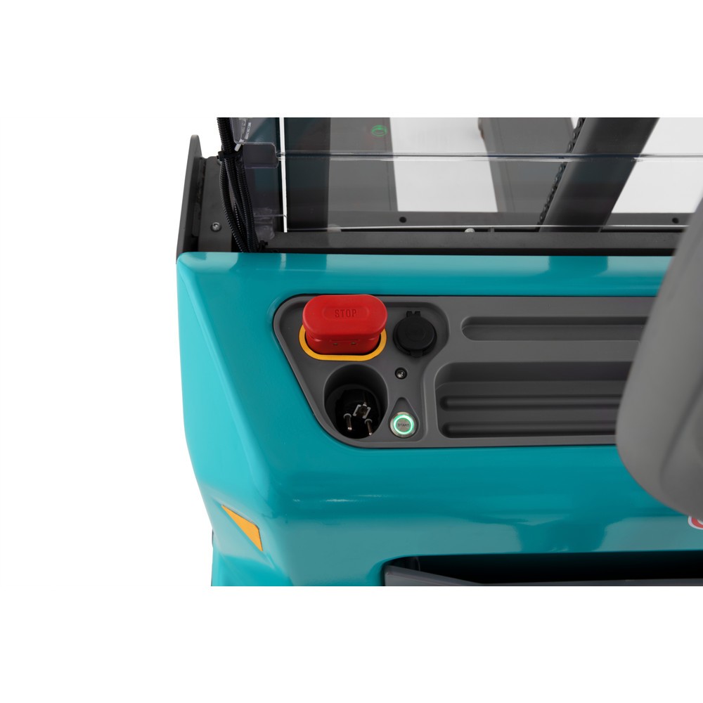 Número de imagen del producto 5: Carretilla elevadora eléctrica Ameise® PSE 1.2, mástil de elevación telescópico doble, altura de elevación 2.600 mm, capacidad de carga 1.200 kg