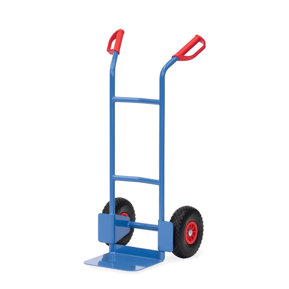 Número de imagen del producto 1: Carretilla apiladora fetra®, capacidad de carga 200 kg, pala An x Fo 320 x 250 mm, sencillo, bandajes de PU