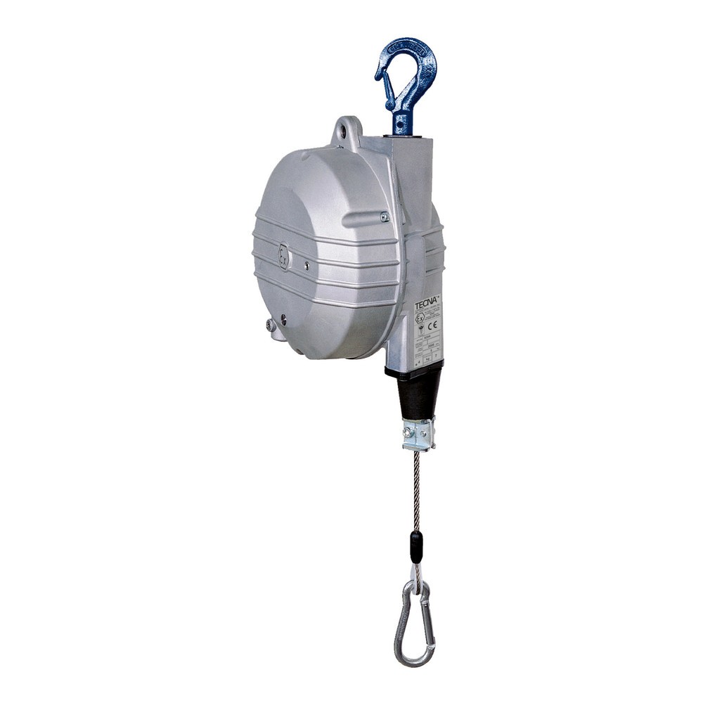 Imagen del producto: Balanceador, cierre continuo, carcasa de aluminio, extraíble 2 m, capacidad de carga 14-18 kg