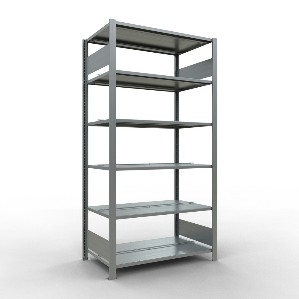 Imagen del producto: Estantería para archivos SCHULTE GF, bilateral, con topes intermedios, carga por estante de 150 kg, Al x An x P: 2.000 x 1.000 x 600 mm