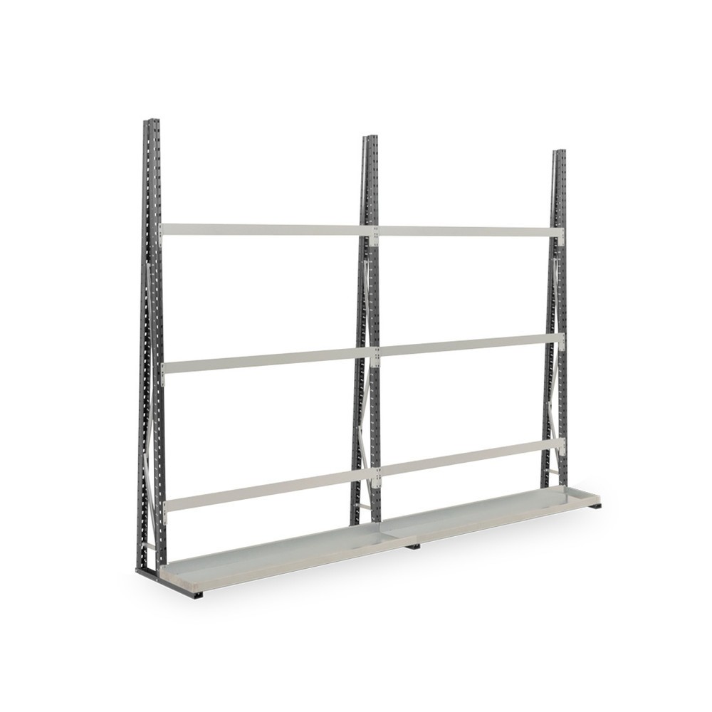 Imagen del producto: ManOrga Paquete completo estantería vertical, unilateral, ALxANxFO 2.500 x 3.600 x 340 mm