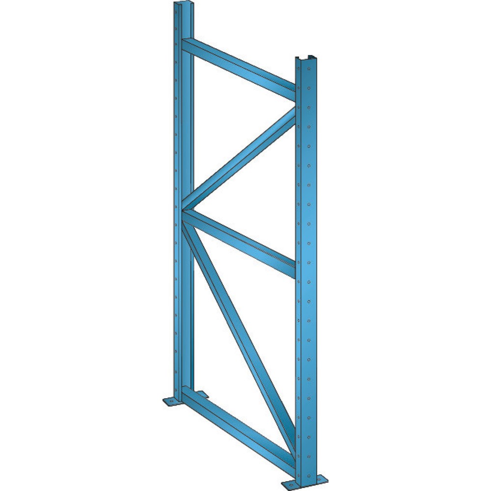 Número de imagen del producto 1: Marco de soporte LISTA, profundidad 860 mm