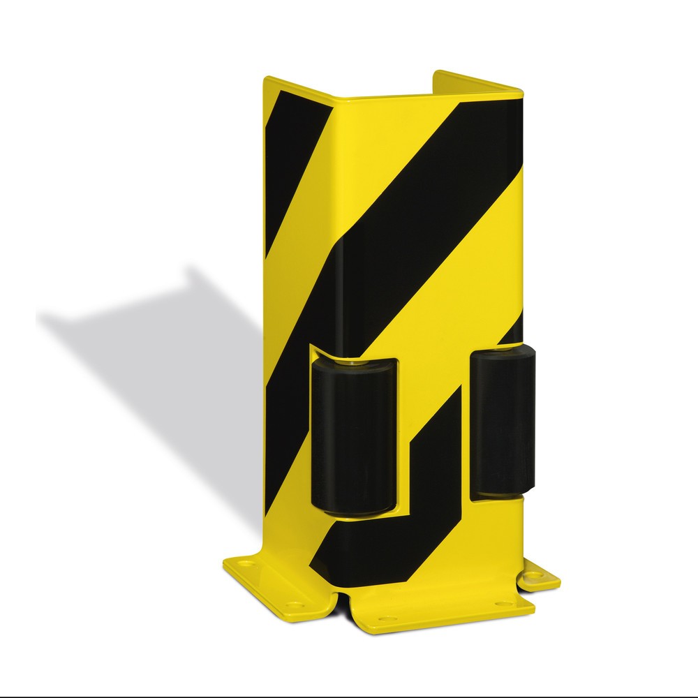 Imagen del producto: Protección anticolisión con rodillo guía, perfil en U, H x A x F 400 x 160 x 160 mm
