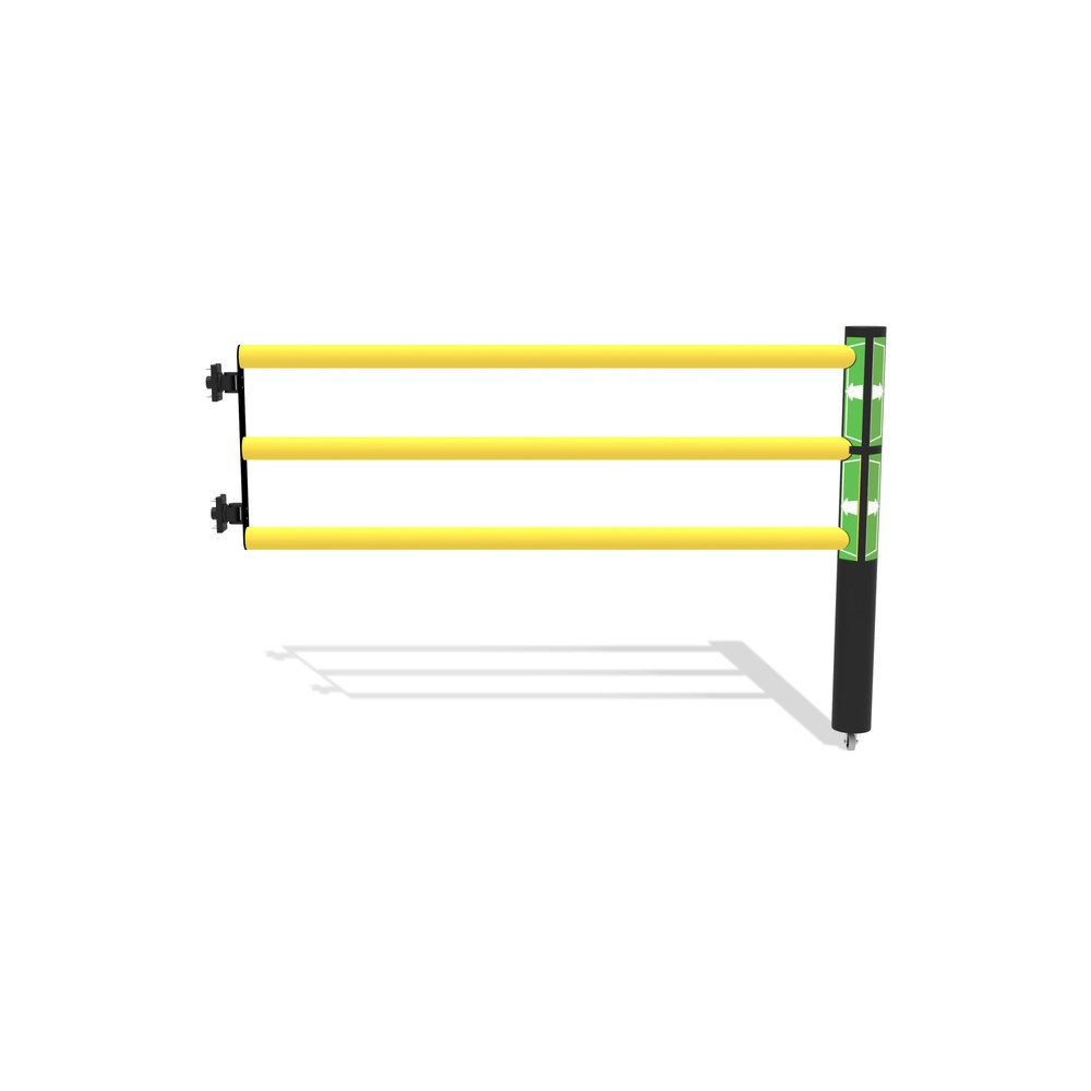 Imagen del producto: puerta batiente para rieles de seguridad «Delta», alto x ancho 1200 x 1.750 mm, con rollo